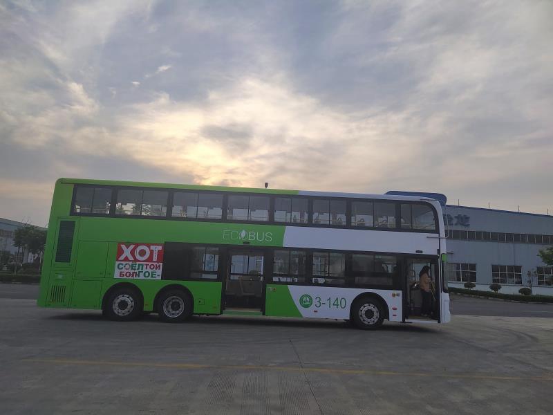 中国造,开沃双层电动大巴亮相乌兰巴托 - 第1张 - 提加商用车网 中国造,开沃双层电动大巴亮相乌兰巴托 - 第1张