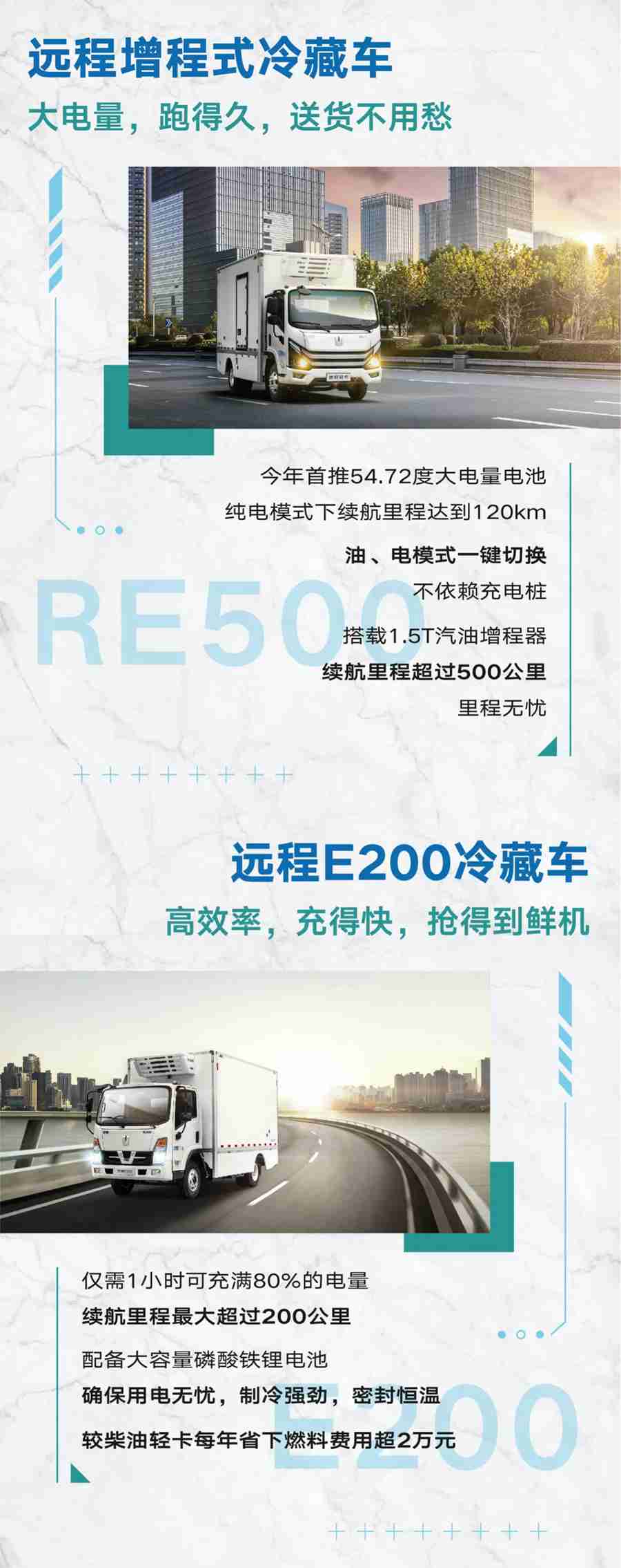 集齐四款吉利远程冷藏车，正式进入消暑清凉模式 - 第4张