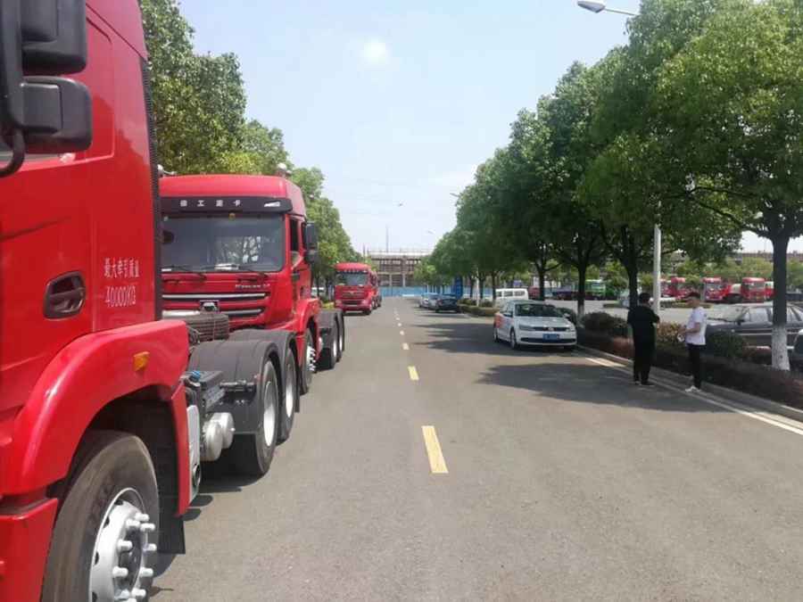 一口气拿下36台！漢風G5牵引车批量交付 - 第2张