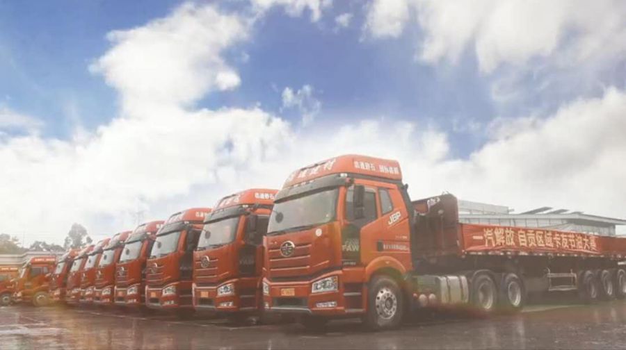 百公里油耗25.1L!解放节油王巅峰对决全程高能! - 第2张 - 提加商用车网 百公里油耗25.1L!解放节油王巅峰对决全程高能! - 第2张