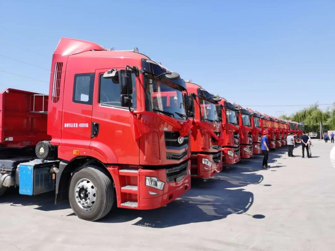 专为中短途砂石料运输打造，批量华菱汉马H7侧翻半挂车交付长春客户 - 第4张