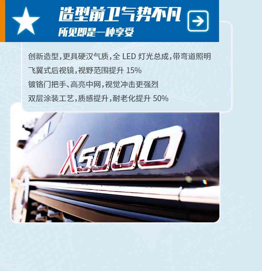 标载运输模范重卡，陕汽德龙X5000 卡友移动的五星级酒店 - 第7张
