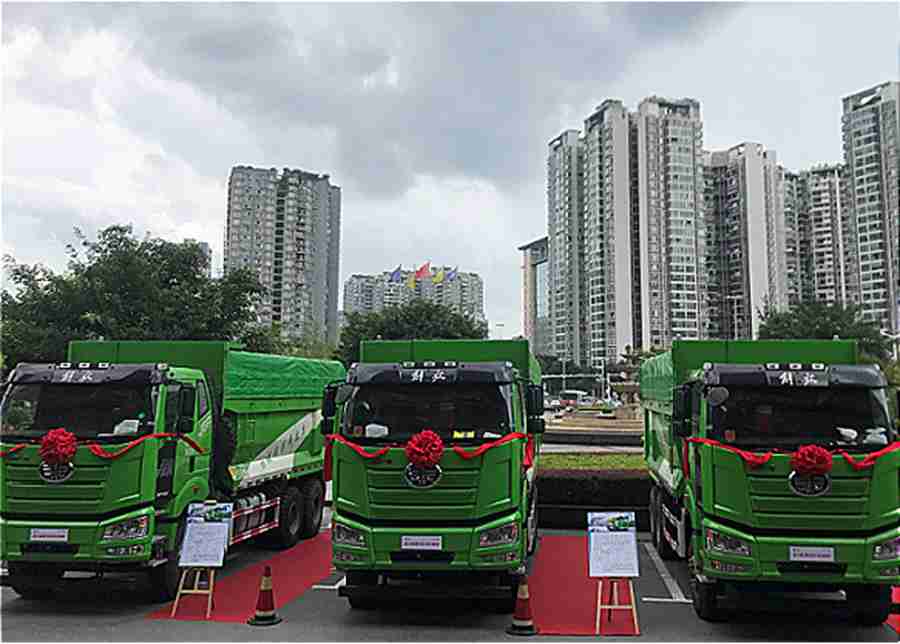 46辆“智慧”渣土车成交,解放助力达州城市新貌 - 第2张 - 提加商用车网 46辆“智慧”渣土车成交,解放助力达州城市新貌 - 第2张