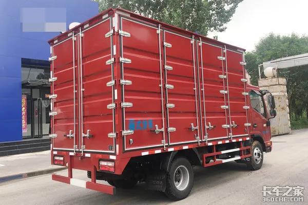又称十开门轻卡，全开门车厢怎么样，它与飞翼厢有什么差别? - 第3张