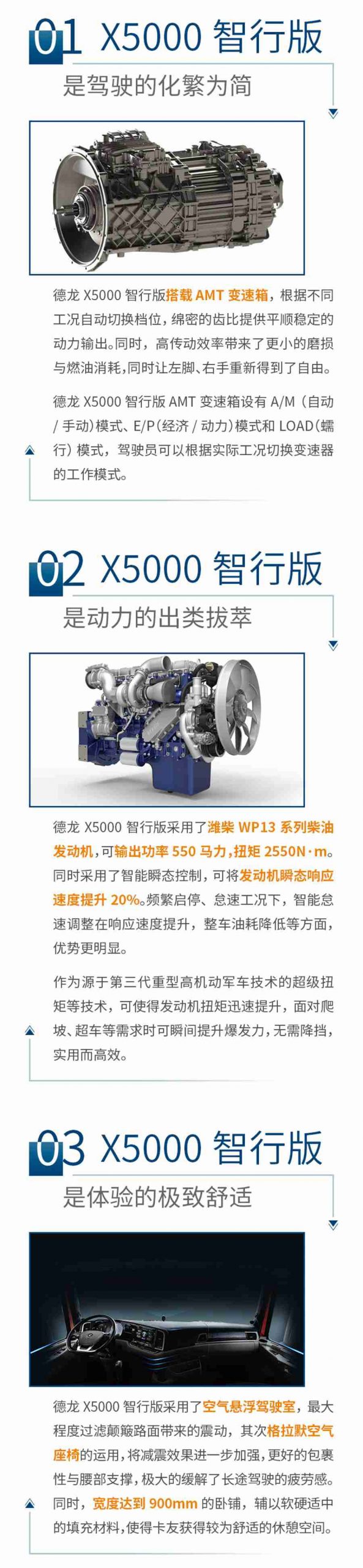 德龙X5000智行版，为驾驶强度做减法 - 第2张