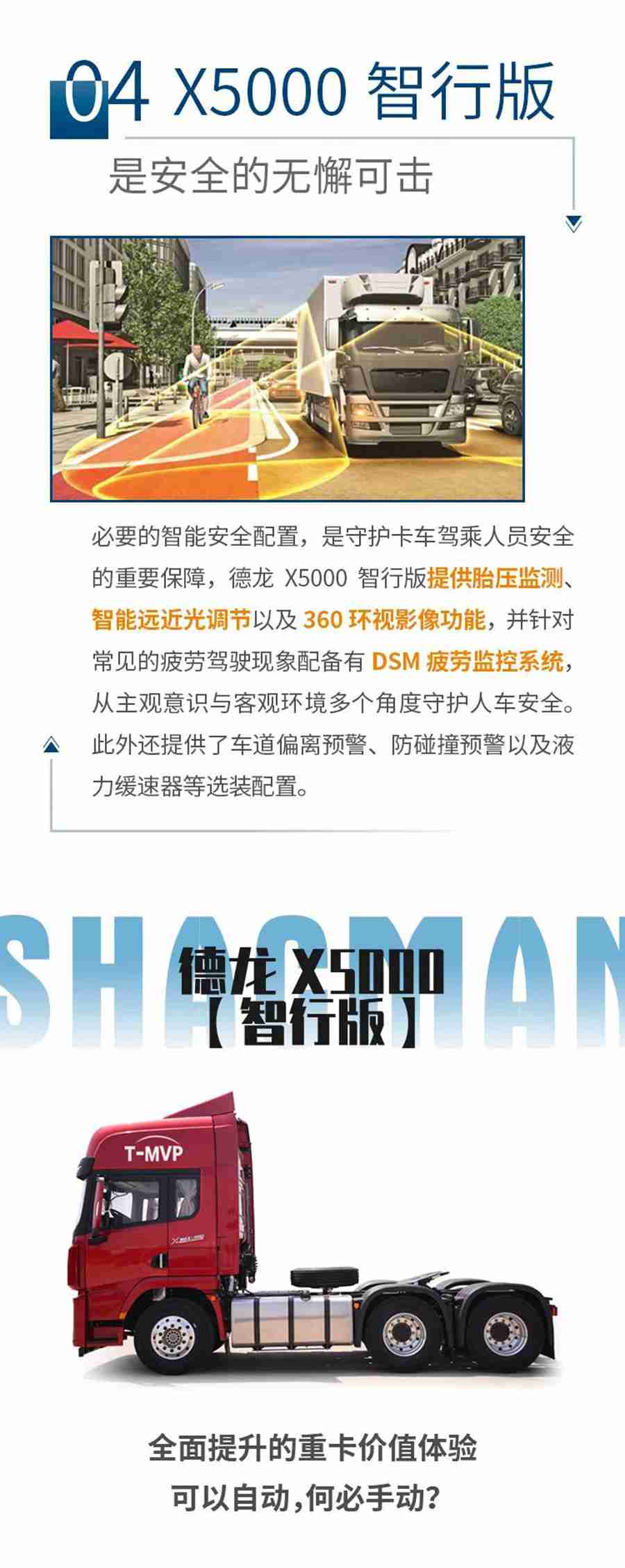 德龙X5000智行版，为驾驶强度做减法 - 第3张