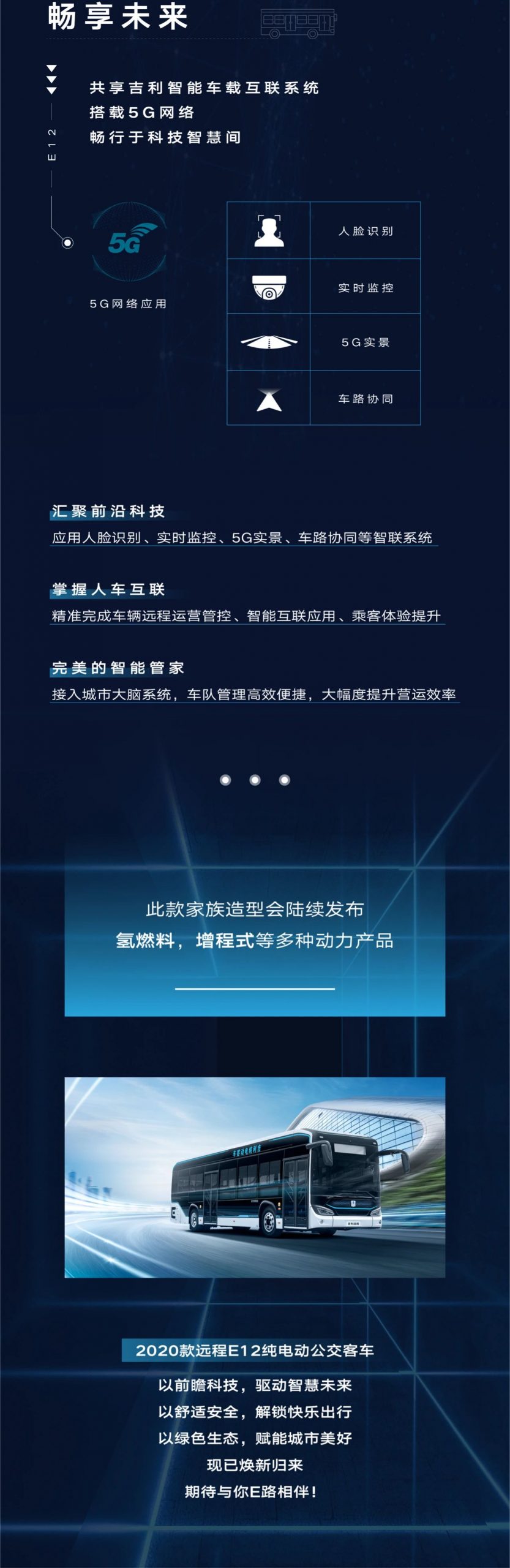 新造型吉利远程纯电动客车焕新归来，闪耀登场！ - 第7张