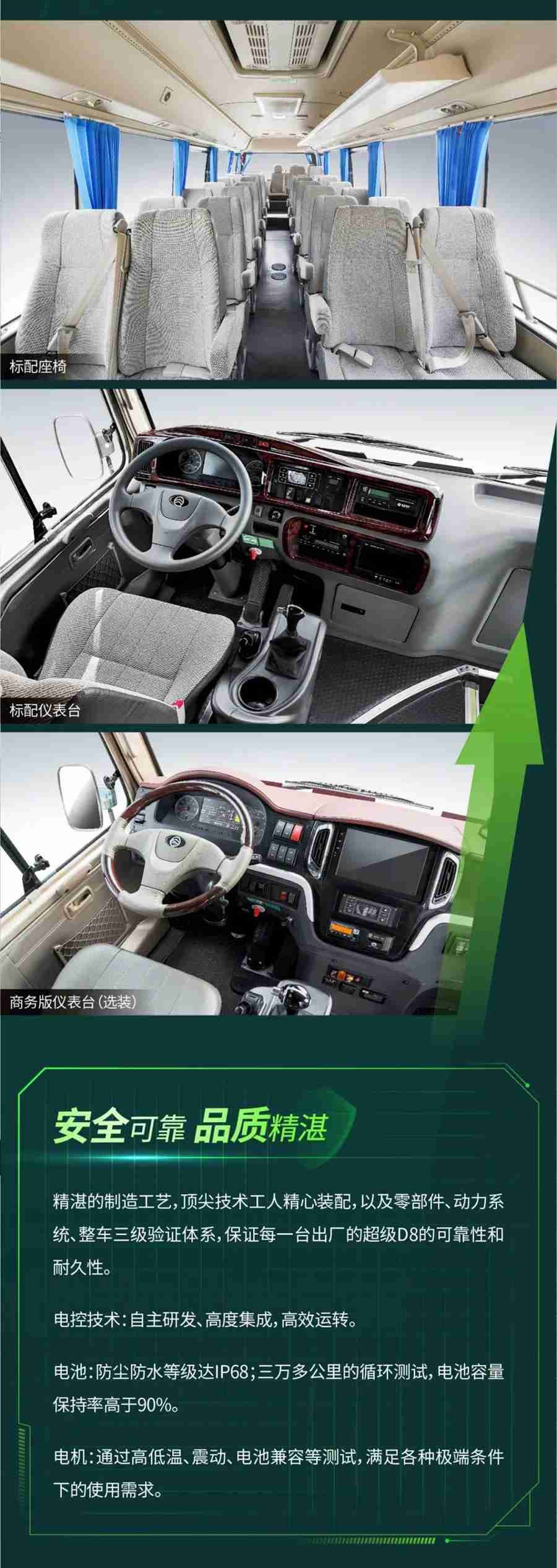 金旅XML6809大考斯特D8纯电动客车,让旅途更美好 - 第3张 - 提加商用车网 金旅XML6809大考斯特D8纯电动客车,让旅途更美好 - 第3张