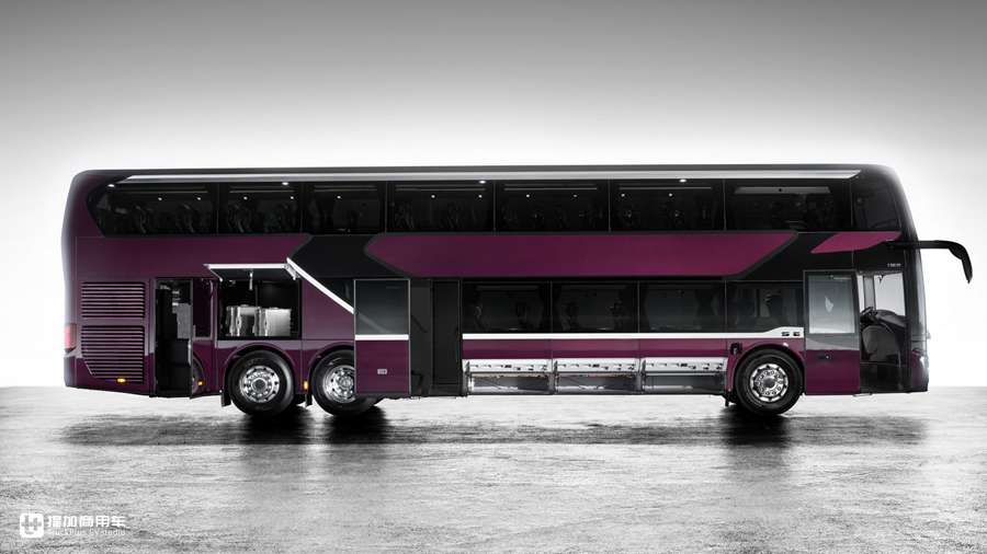 超豪华客车是什么概念？通过赛特拉顶级双层巴士官图，带你体验下