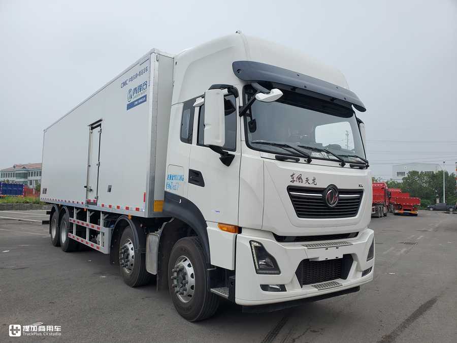东风天龙KL冷链载货车实拍,看完车辆配置,才知道冷链运输为何都用它 - 第1张 - 提加商用车网 东风天龙KL冷链载货车实拍,看完车辆配置,才知道冷链运输为何都用它 - 第1张