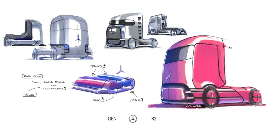 戴姆勒卡车旗下梅赛德斯-奔驰燃料电池概念卡车全球首发 - 第6张 - 提加商用车网 戴姆勒卡车旗下梅赛德斯-奔驰燃料电池概念卡车全球首发 - 第6张