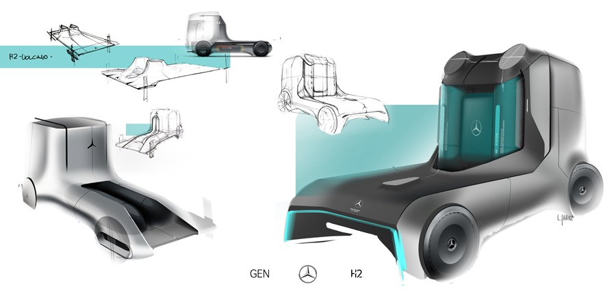 戴姆勒卡车旗下梅赛德斯-奔驰燃料电池概念卡车全球首发 - 第5张 - 提加商用车网 戴姆勒卡车旗下梅赛德斯-奔驰燃料电池概念卡车全球首发 - 第5张