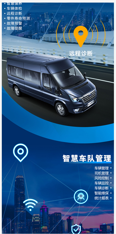 掌控你的新世代，江铃全顺Pro高端轻客，北京车展震撼首秀 - 第5张