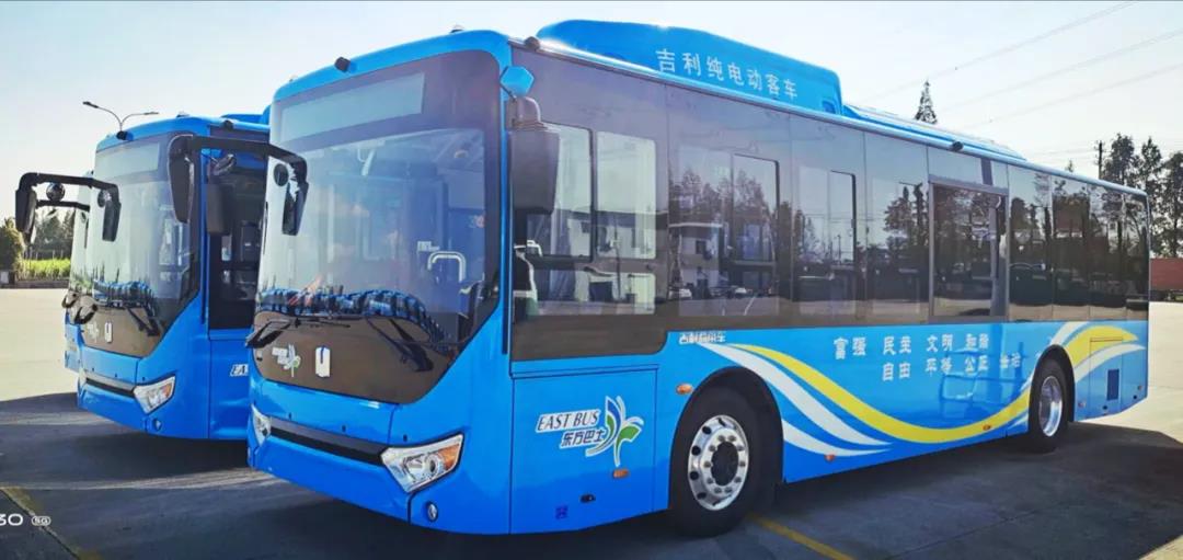 绿动甬城，吉利远程公交批量交付宁波市上线运营 - 第2张