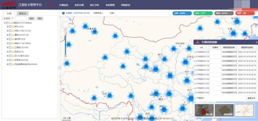智慧车联网,打造江淮骏铃最优TCO - 第3张 - 提加商用车网 智慧车联网,打造江淮骏铃最优TCO - 第3张
