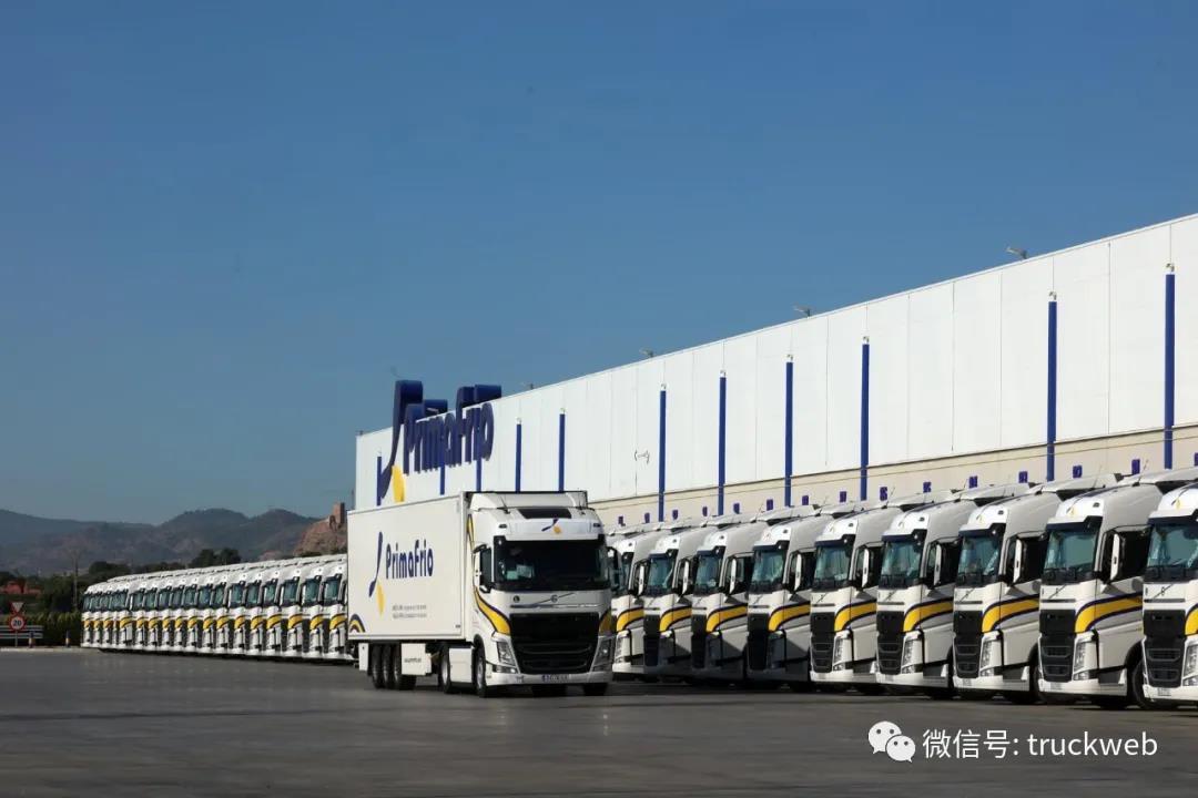 沃尔沃卡车向西班牙Primafrio集团交付300辆FH牵引车 - 第1张 - 提加商用车网 沃尔沃卡车向西班牙Primafrio集团交付300辆FH牵引车 - 第1张