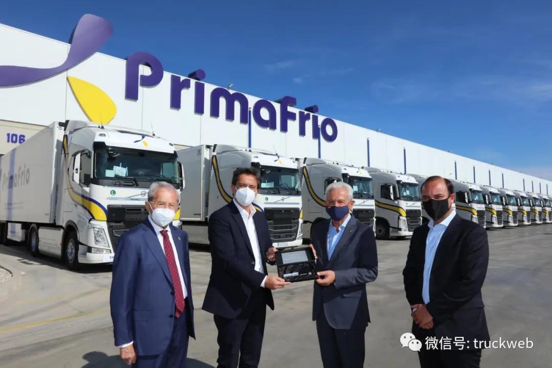 沃尔沃卡车向西班牙Primafrio集团交付300辆FH牵引车 - 第2张 - 提加商用车网 沃尔沃卡车向西班牙Primafrio集团交付300辆FH牵引车 - 第2张