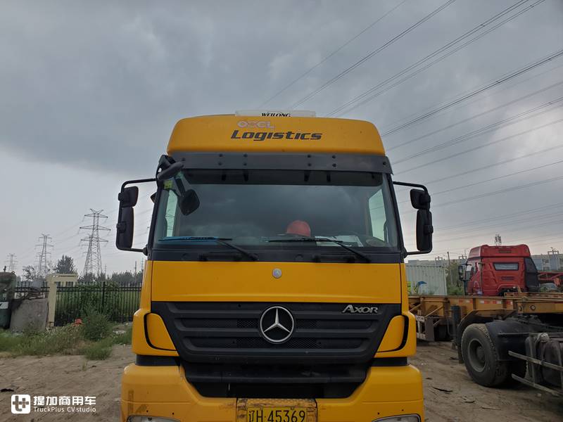 比阿克托斯便宜,国内销售的奔驰中低端重卡,第二代阿克索实拍 - 第3张 - 提加商用车网 比阿克托斯便宜,国内销售的奔驰中低端重卡,第二代阿克索实拍 - 第3张