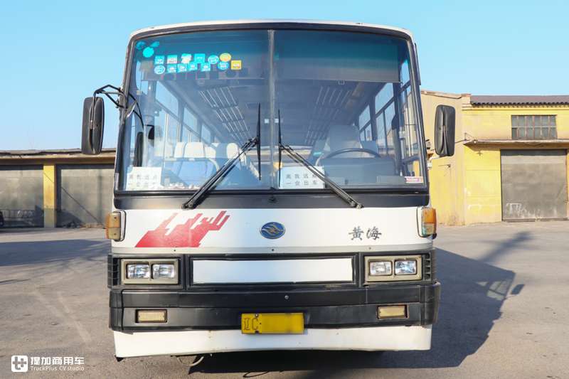 黄海老式大客车图片