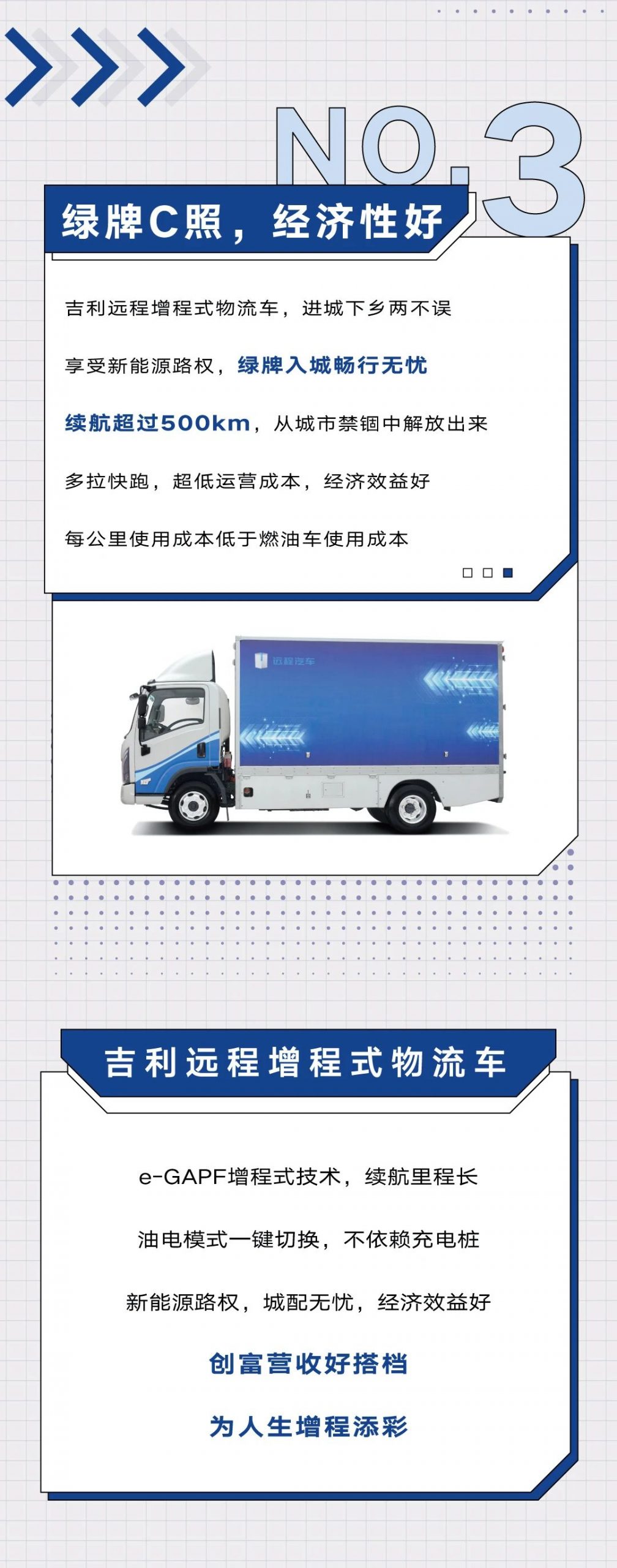 超长待机，远程无忧！吉利增程式轻卡产品下线 - 第3张