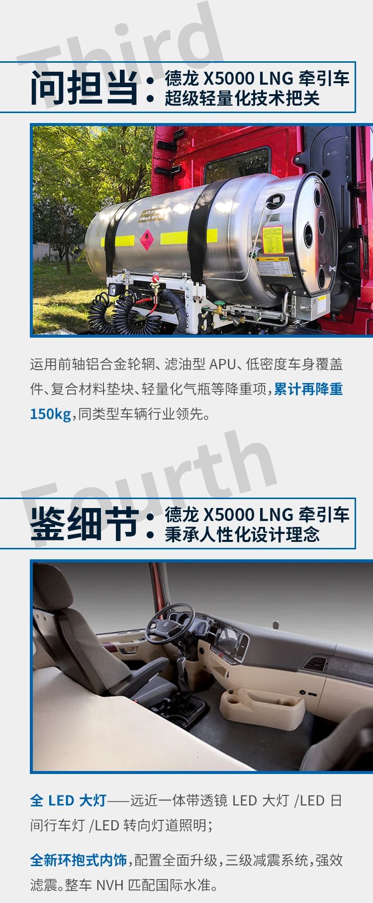 德龙X5000 LNG牵引车：请问，致富总共分几步？ - 第3张