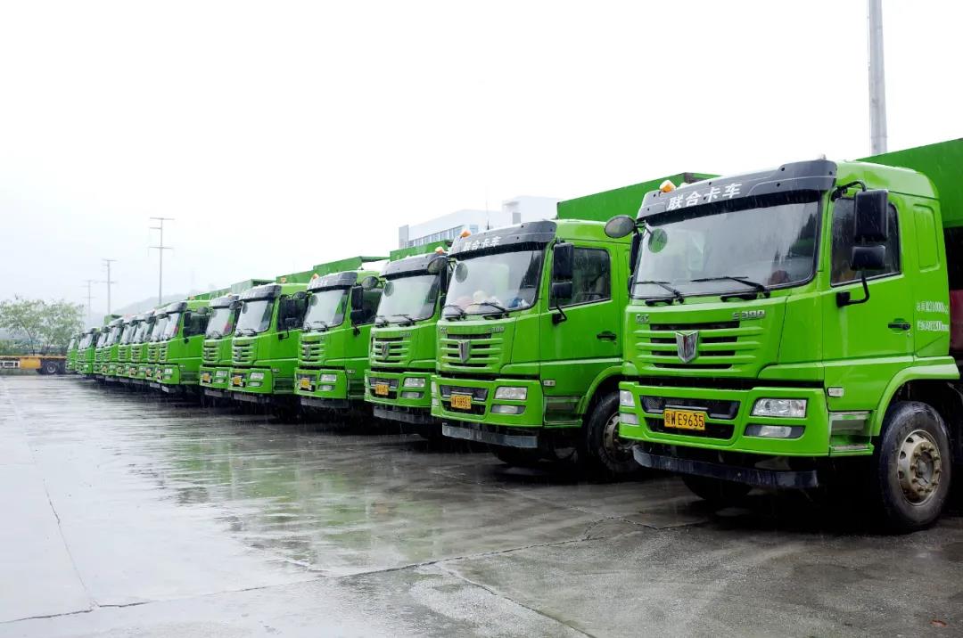 在云浮,联合车队很拉风! - 第1张 - 提加商用车网 在云浮,联合车队很拉风! - 第1张