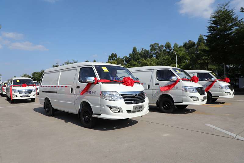 1200辆金威纯电物流车,助力构建“蓝吉”绿色物流 - 第2张 - 提加商用车网 1200辆金威纯电物流车,助力构建“蓝吉”绿色物流 - 第2张