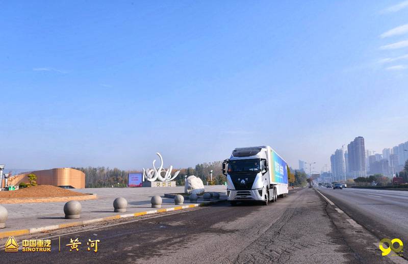 黄河重卡初体验:盘九曲黄河 展澎湃动力 - 第2张 - 提加商用车网 黄河重卡初体验:盘九曲黄河 展澎湃动力 - 第2张