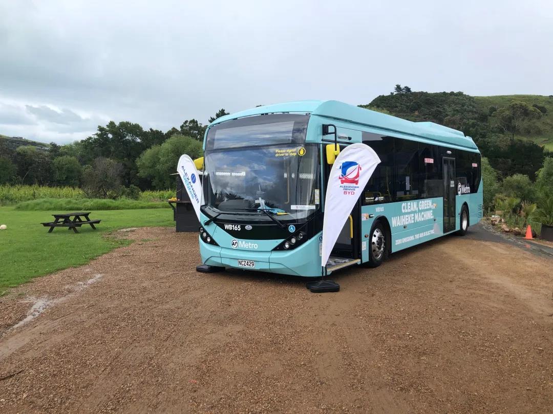 比亚迪和 ADL 在新西兰本地完成其第一辆超大型电动巴士_文章_新出行