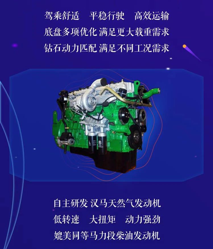 天然气自卸车运输能手，带您看看华菱汉马H9天然气自卸车 - 第2张