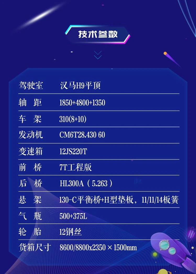 天然气自卸车运输能手，带您看看华菱汉马H9天然气自卸车 - 第4张