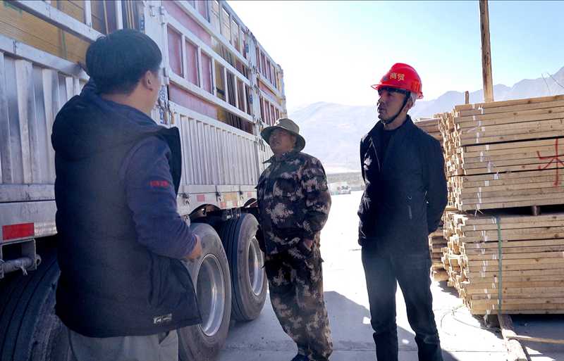 锣响车队到达西藏卸货点！为何老板表示要签署“战略协议”？ - 第8张