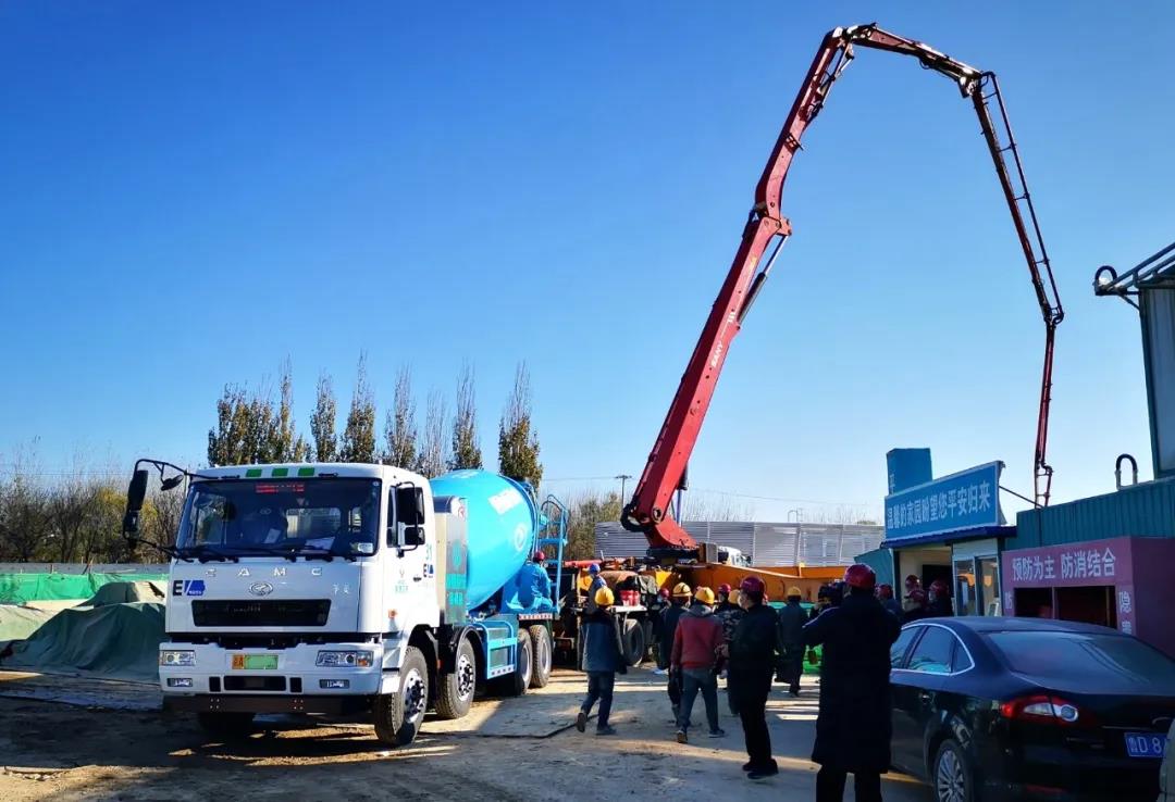 中国电动汽车百人会副理事长董扬调研华菱纯电动搅拌车 - 第3张