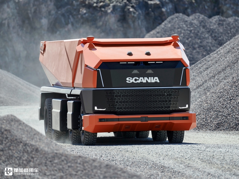 不装配驾驶室,外观造型科幻,全角度带您认识斯堪尼亚AXL矿山车 - 第2张 - 提加商用车网 不装配驾驶室,外观造型科幻,全角度带您认识斯堪尼亚AXL矿山车 - 第2张
