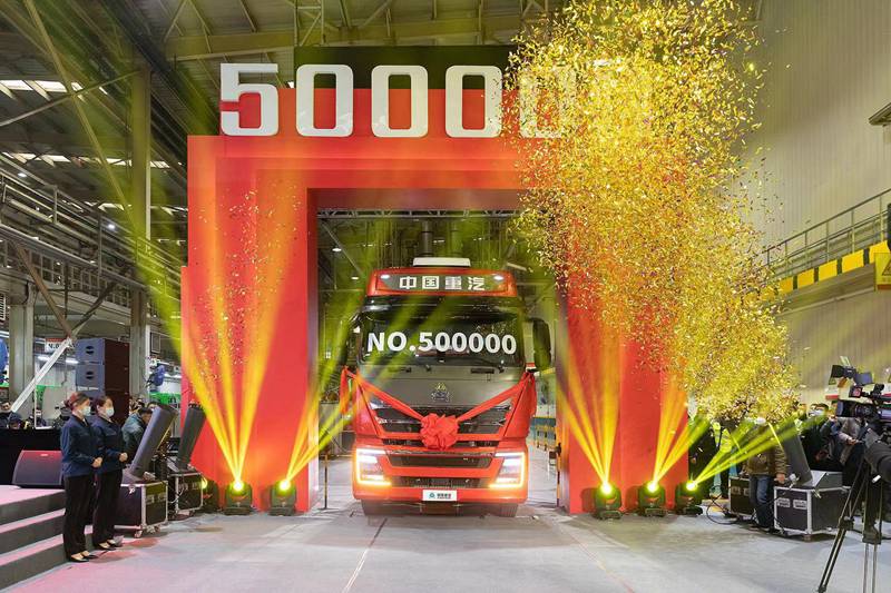 新纪录! 中国重汽年产销商用车突破50万辆 - 第6张 - 提加商用车网 新纪录! 中国重汽年产销商用车突破50万辆 - 第6张