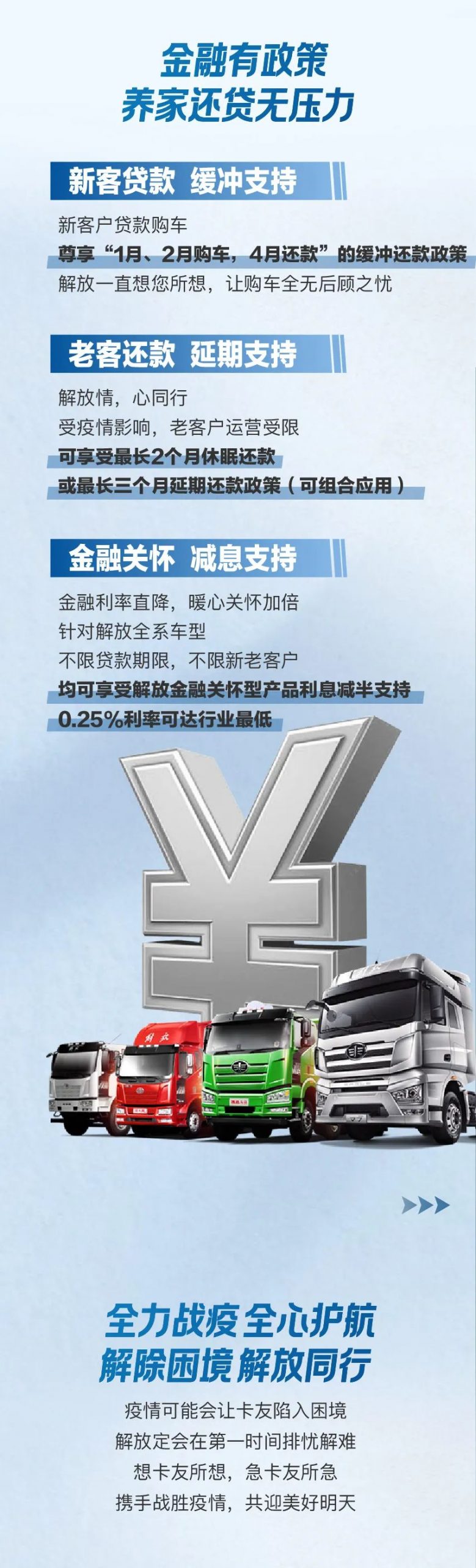 八重关爱助卡友,解放抗疫再升级! - 第3张 - 提加商用车网 八重关爱助卡友,解放抗疫再升级! - 第3张