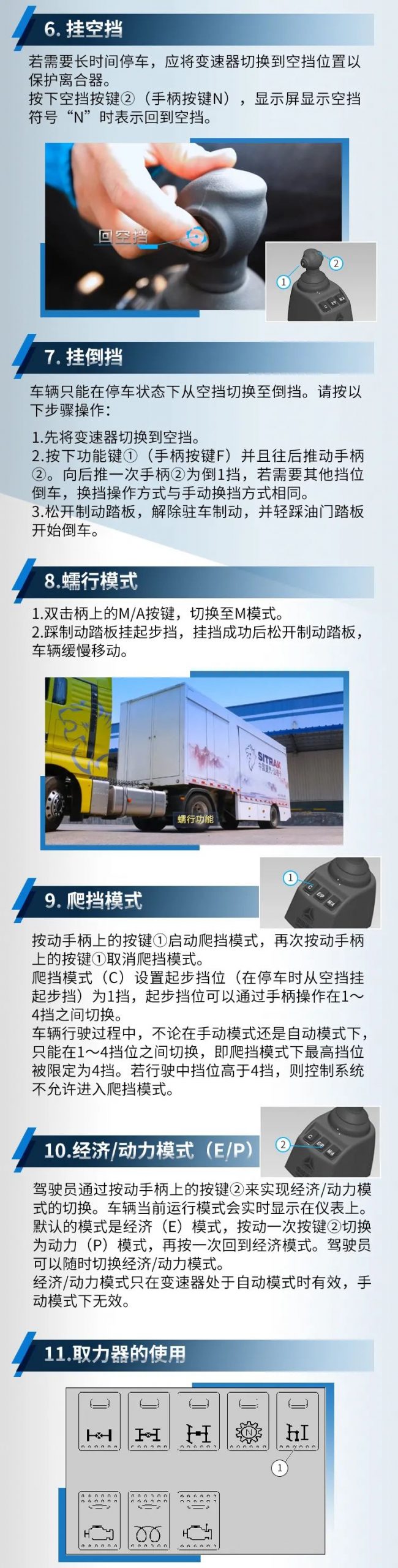 干货丨中国重汽AMT智能手自一体操作指南 - 第4张