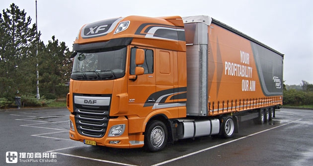 卡车怎么多拉货?扁平轮胎低鞍座,达夫XF干线运输车亮点十足 - 第1张 - 提加商用车网 卡车怎么多拉货?扁平轮胎低鞍座,达夫XF干线运输车亮点十足 - 第1张