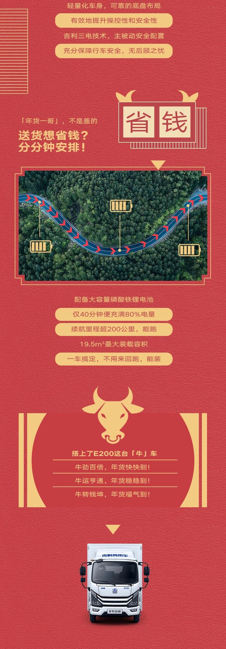 悄悄送年货，吉利远程E200惊艳了所有人 - 第3张