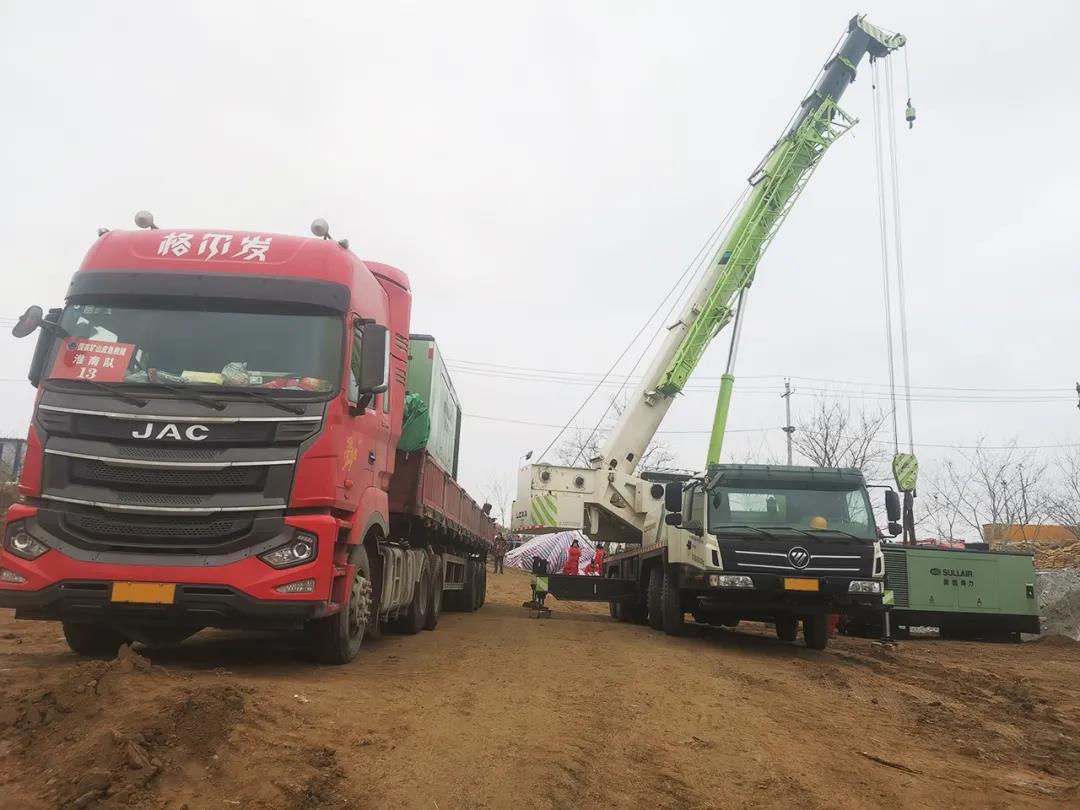 众志成城,争分夺秒!江淮格尔发运输救援设备驰援山东栖霞 - 第4张 - 提加商用车网 众志成城,争分夺秒!江淮格尔发运输救援设备驰援山东栖霞 - 第4张