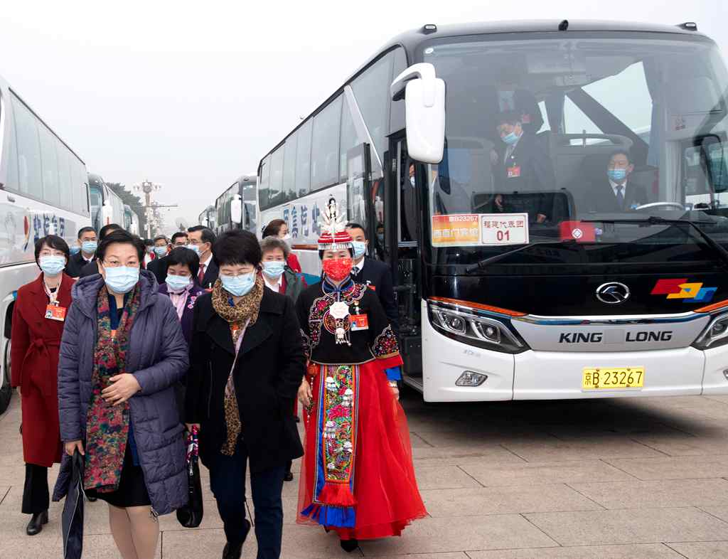 开启新时代 共赴新征程——金龙客车护航两会21年 - 第2张 - 提加商用车网 开启新时代 共赴新征程——金龙客车护航两会21年 - 第2张