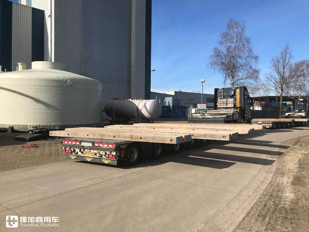 一次超宽大件运输纪实,看奔驰卡车怎么把直径9.5米构件,运输88公里 - 第4张 - 提加商用车网 一次超宽大件运输纪实,看奔驰卡车怎么把直径9.5米构件,运输88公里 - 第4张