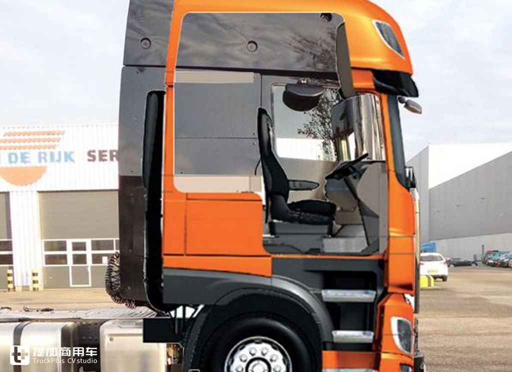 达夫新一代XF牵引车谍照曝光，七大欧洲卡车即将全部换代完毕 - 第9张