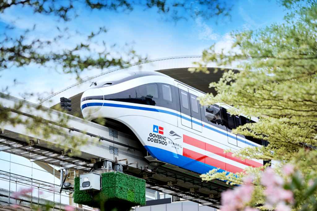 中国、巴西共同见证 全球首条跨海云轨正式下线 - 第1张 - 提加商用车网 中国、巴西共同见证 全球首条跨海云轨正式下线 - 第1张