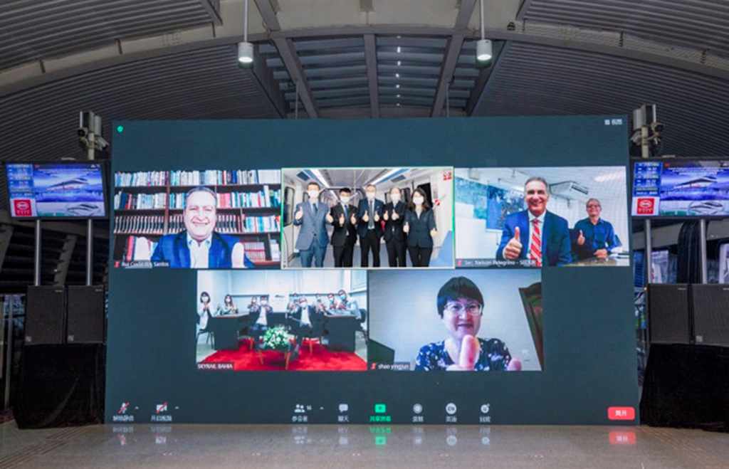 中国、巴西共同见证 全球首条跨海云轨正式下线 - 第2张 - 提加商用车网 中国、巴西共同见证 全球首条跨海云轨正式下线 - 第2张