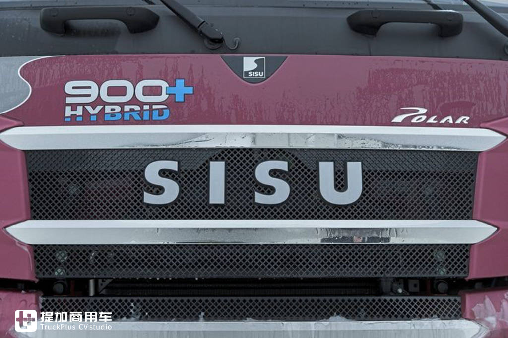 sisu, hybrid, lkw, finnland, roter lkw