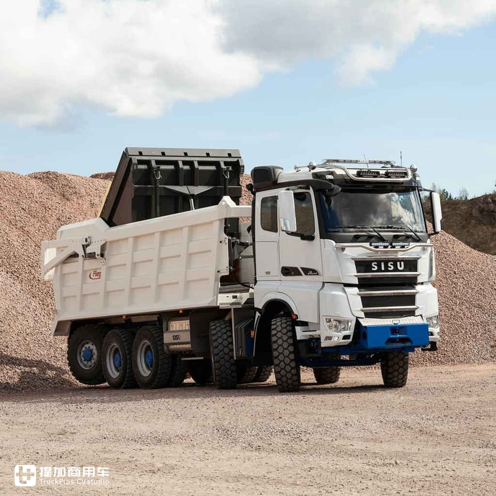 Oy Sisu Auto Ab @sisuautotrucks - SISU Polar Super 10x6 mining truck is at  display during Kuljetus-Logistiikka 2019 exhibition in Helsinki,  9.-11.5.2019! Esp… | Lkw