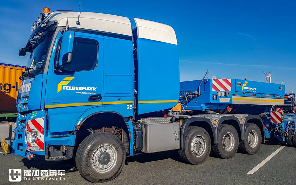 大件运输卡车一般都什么配置?这辆4轴625马力的奔驰Arocs告诉您 - 第4张 - 提加商用车网 大件运输卡车一般都什么配置?这辆4轴625马力的奔驰Arocs告诉您 - 第4张