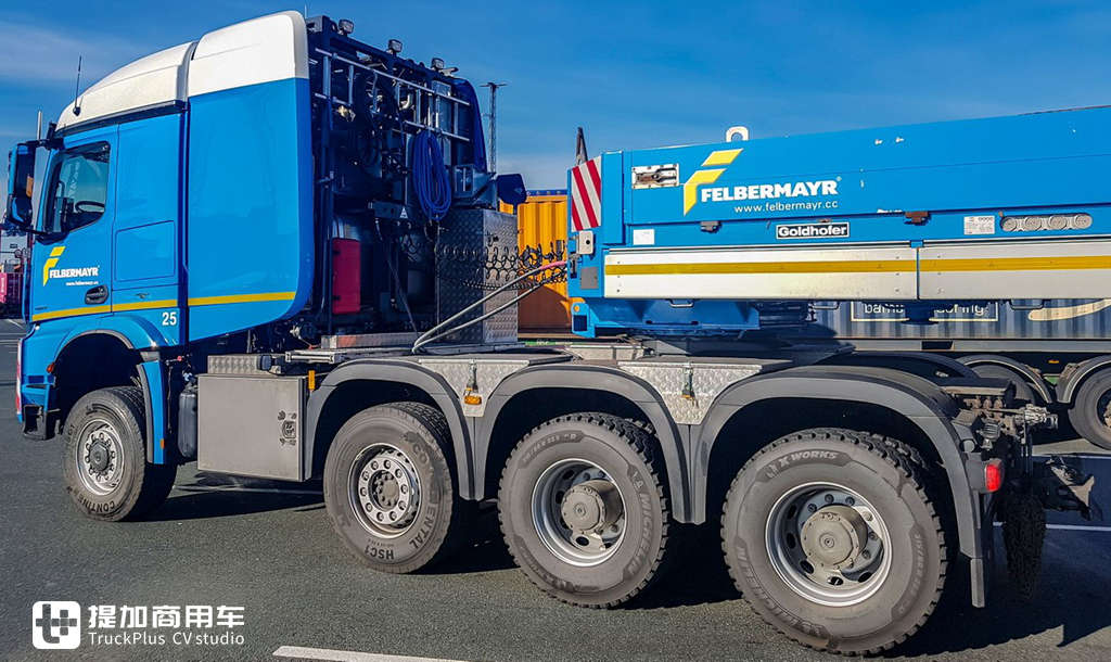 大件运输卡车一般都什么配置?这辆4轴625马力的奔驰Arocs告诉您 - 第7张 - 提加商用车网 大件运输卡车一般都什么配置?这辆4轴625马力的奔驰Arocs告诉您 - 第7张