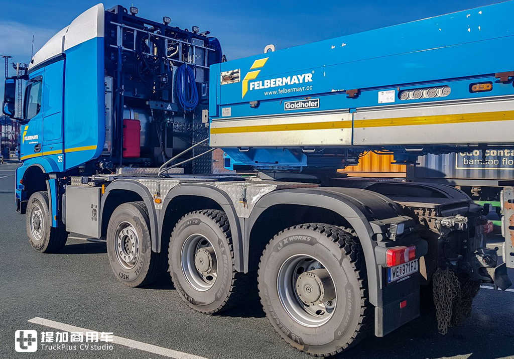 大件运输卡车一般都什么配置?这辆4轴625马力的奔驰Arocs告诉您 - 第8张 - 提加商用车网 大件运输卡车一般都什么配置?这辆4轴625马力的奔驰Arocs告诉您 - 第8张